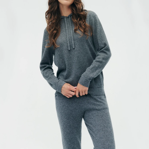 <span class=keywords><strong>Maglione</strong></span> con cappuccio da donna in <span class=keywords><strong>Cashmir</strong></span> 100% di lusso Mongolian - Product Image 5