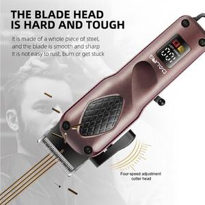 Cortadora de pelo profesional <span class=keywords><strong>DALING</strong></span> con longitud de corte ajustable Pantalla digital de carga USB para corte de pelo y afeitado - Product Image 5
