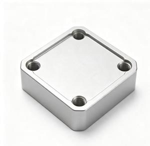 Customized CNC Machined Aluminum Cylinder With Triangular End And Internal Thread <b>Tooling</b> Service - Product Image 5