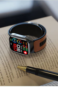 Nuevo Reloj Inteligente S100 con Monitorización de Salud, Frecuencia Cardíaca, Presión Arterial, Bomba de Aire, NFC, Llamada SOS, Bluetooth, Smartwatch G Band - Product Image 6