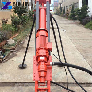 사각 스탠드 돌 못 구멍 드릴링 머신 120m 전기 보어웰 드릴링 장비 - Product Image 5