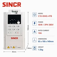 Variateur de fréquence triphasé CA, convertisseur VFD, onduleur connecté au réseau, limiteur de fréquence, convertisseur CC-CC, application moteur, nominal 380V 750W