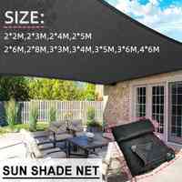 Ruban de protection solaire plat en HDPE RunTai Sunguard Pro Olive Shadow Black pour usage extérieur, anti-âge, anti-UV et réducteur de chaleur
