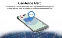 Asie haute précision 4G GPS Tracker Glonass Wi-Fi Positionnement Tableau de bord Placement du tableau de bord Alarme PC Android App Détection ACC