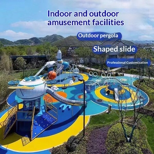 Tobogán de Acero Inoxidable para Exteriores, Parque Infantil para Paisajes, Lugares Turísticos, Comunidades, Instalaciones de Entretenimiento para Niños, Gimnasio Infantil - Product Image 1