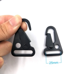 고품질 1인치 HK 스냅 후크 키체인 스프링 후크 클립 - Product Image 2