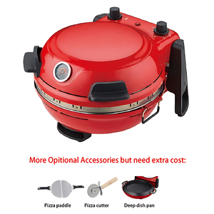 Chức năng làm nóng sơ bộ 1500W muti-fuction nhà sản xuất bánh <span class=keywords><strong>pizza</strong></span> di động CE 12/16 inch kích thước lớn Máy làm bánh <span class=keywords><strong>Pizza</strong></span> điện - Product Image 3