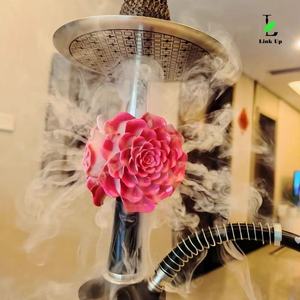 Chicha Hydro Smoke Kvze Grid Rose Sleeve, de style arabe et allemand, pour usage intérieur, idéale pour salons, bars, restaurants, fêtes et clubs - Product Image 1