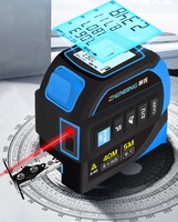 Professionnel 3 en 1 Laser ruban à mesurer intelligent ruban à mesurer Laser numérique ruban à mesurer Distance mètre Bule 5M règle 80M mesure Laser