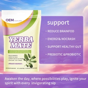 Poudre de thé Yerba Mate instantanée, directement de l'usine OEM, emballage personnalisé, multiples designs d'étiquettes, MOQ flexible pour les clients de marque - Product Image 4
