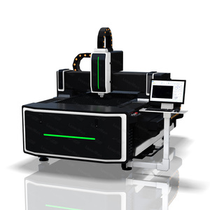 เครื่องตัด CNC ไฟเบอร์เลเซอร์90*130ซม. เครื่องตัดแผ่นไฟเบอร์เลเซอร์3kW ขนาดเล็ก - Product Image 1