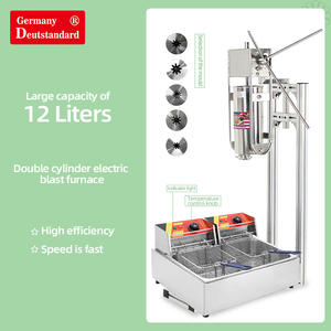 Máquina de aperitivos, <span class=keywords><strong>churrera</strong></span> con freidora de 12 L - Product Image 4