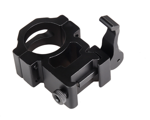 Support de tuyau noir à anneau unique pour haute et basse pression, compatible avec fente d'extension supérieure de 25,4 mm, conception à déconnexion rapide, raccord de remplacement pour mod extérieur - Product Image 6