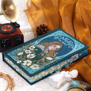 Impresión de Libros de Tapa Dura de Fantasía y Romance Personalizados con Portada Ilustrada y Bordes Impresos, Edición de Colección para Autores - Product Image 6