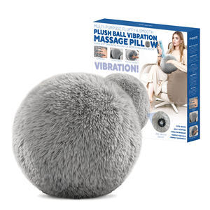 Kingworth di alta qualità Comfort batteria morbida vibrante peluche palla cuscino per il massaggio per il <span class=keywords><strong>Relax</strong></span> - Product Image 1