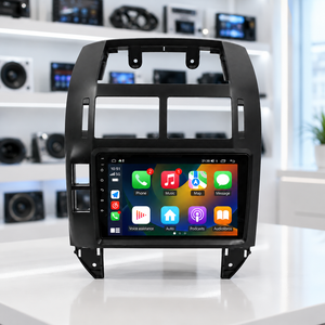 ชุดอัพเกรดความบันเทิงไร้สาย Dsp Media พร้อมระบบ <span class=keywords><strong>Mirrorlink</strong></span> สำหรับรถยนต์ Volkswagen <span class=keywords><strong>Polo</strong></span> จอวิทยุ DVD ขนาด 9 นิ้ว ปี 2004-2011 - Product Image 1