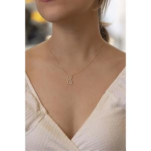 สร้อยคอทองคำ 14K ดีไซน์แฟนซี โรเดียม มรกต ไพลิน เซอร์คอน มอยส์ซาไนต์ เพชร มุก ทับทิม โรสโกลด์ ประดับด้วยหลายอัญมณี - Product Image 1