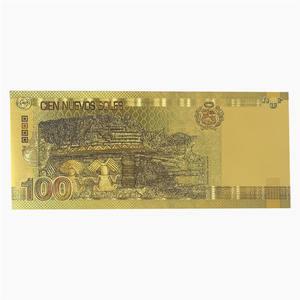 Billete <span class=keywords><strong>de</strong></span> Banco Peruano <span class=keywords><strong>de</strong></span> 200 Soles y <span class=keywords><strong>100</strong></span> Soles, con Lámina <span class=keywords><strong>de</strong></span> Oro <span class=keywords><strong>de</strong></span> 24 Quilates, Resistente al Agua, para Colección y Regalo <span class=keywords><strong>de</strong></span> Cumpleaños - Product Image 5