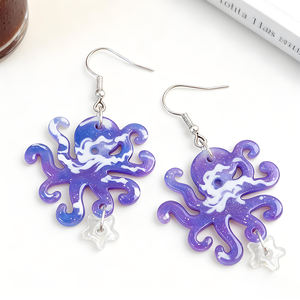 Moldes <span class=keywords><strong>de</strong></span> Silicona para Llaveros y Pendientes con Forma <span class=keywords><strong>de</strong></span> Animales Marinos, Estrellas <span class=keywords><strong>de</strong></span> <span class=keywords><strong>Mar</strong></span>, Delfines y Caballitos <span class=keywords><strong>de</strong></span> <span class=keywords><strong>Mar</strong></span>, para Manualidades con Resina, Joyería y Colgantes - Product Image 2