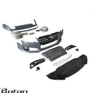 Kit de carrosserie de voiture de style S8 pour Audi <span class=keywords><strong>A8</strong></span> kit de carrosserie S8 grille de pare-chocs avant diffuseur arrière pare-chocs <span class=keywords><strong>A8</strong></span> 2015-2017 - Product Image 3
