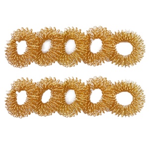 1 ชิ้น แหวนนวดฝังเข็มโลหะ เครื่องนวดมือ ช่วยกระตุ้นการไหลเวียนโลหิต - Product Image 4