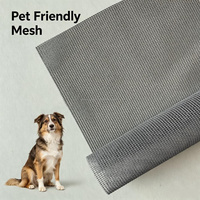 Moustiquaire de fenêtre en polyester de qualité supérieure, résistante aux chats, robuste et sécurisée pour animaux domestiques