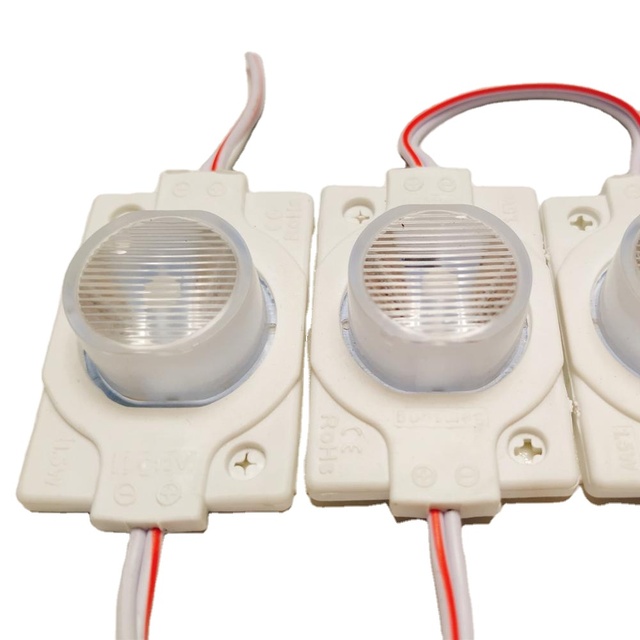 Outdoor Lighting Box DC12v IP65 Injection Waterproof Small Single Edge Display Pixel Electronics Sign Led RGB Modules Lights