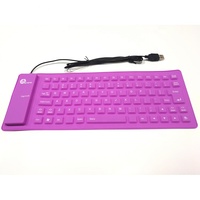 Avatto — clavier Usb Portable, en Silicone, 85 touches, Flexible, étanche, nouveau Design