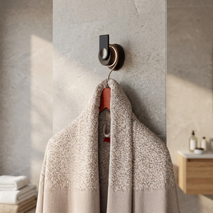 Rustproof <b>Shower</b> Enclosure Robe <b>Hook</b> Wall Mounted Towel Hanger Bath Hardware - Product Image 1