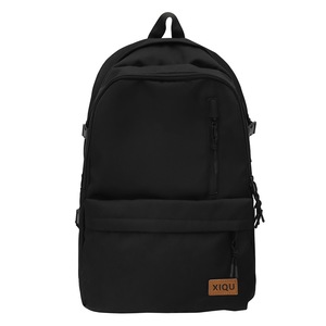 Xiqu <b>Backpack</b> <b>For</b> Men Women 13 Inch <b>Laptop</b> Bag Large Capacity Travel School Daily Use Solid Color Black White - Product Image 5