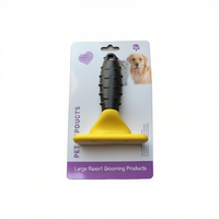 Grandes tondeuses à poils en plastique pour chiens - Outil de toilettage pour animaux de compagnie simple et pratique