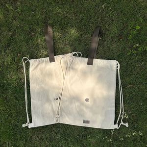 Mochila Ecológica de Algodón Reciclado a Precio de Fábrica, Bolsa de Lona de Algodón con Cordón, Mochila Informal para Viajar - Product Image 4