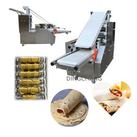 Machine commerciale populaire de fabrication de pain pita arabe plat de Lavash Naan Chapati
