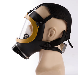 Anpassbare voll sphärische Gesichts-ungiftige Gasmaske Wieder verwendbarer Silikon-Aktivkohle-Staub filter Wasch bar Shun Tai Xin - Product Image 6