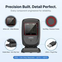 Scanner omnidirectionnel abordable FS30 IP52 1D 2D USB pour les magasins de vêtements et les paiements mobiles