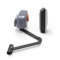EASCO 550W 220VAC/24VAC Ouvre-portail automatique à bras oscillant 800kg pour l'ouverture de portails de villa et de cour, compatible avec diverses options personnalisées