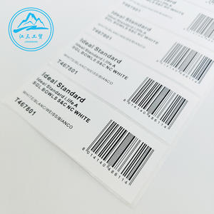 Fabricante personalizado troquelado impreso pegatina PET y PVC Material número Logo <span class=keywords><strong>etiquetas</strong></span> <span class=keywords><strong>para</strong></span> <span class=keywords><strong>ropa</strong></span> - Product Image 3