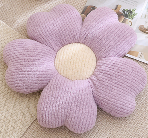 Almohada de girasol para asiento de niños, almohada de asiento para ventana de Bahía, flor rosa - Product Image 6