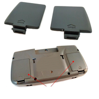 Couverture de batterie premium pour Sega Game Gear, 1 paire de couvercles de remplacement pour console Sega, pièces de rechange pour restauration DIY