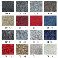 Moquette commerciale résistante en rouleau, durable, antidérapante, à boucles, pour hall d'hôtel et centre commercial à fort trafic