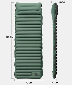 Colchoneta Inflable de Alta Calidad para Camping, Ligera, con Bomba de Pie Integrada, Resistente a la Humedad, para Senderismo - Product Image 4