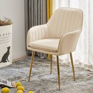 Usine <span class=keywords><strong>Pas</strong></span> <span class=keywords><strong>Cher</strong></span> Tissu Salle À Manger Velours Cuisine Restaurant Salle À Manger Chaises Doux et Durable Chaise De Loisirs - Product Image 5