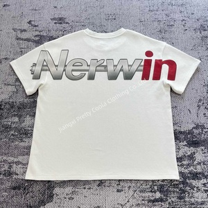 Mt1198 bán buôn nhà máy tùy chỉnh Waffle nhiệt Ngắn Tay Áo sơ mi rắn Trắng Ngắn Tay Áo t Áo sơ mi cho nam giới quá khổ Áo sơ mi - Product Image 1