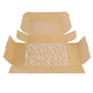 Bao bì hộp với biểu tượng tùy chỉnh Kraft Giấy hộp quà tặng bao bì giấy bưu phẩm vận chuyển Hộp Tùy chỉnh bưu phẩm vận chuyển - Product Image 4