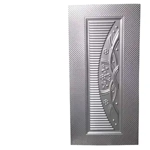 Tôle de porte en acier gaufré pour garage peau de porte en acier extérieur tôle de porte en acier galvanisé