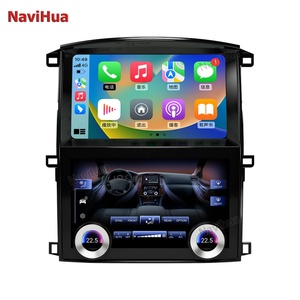 Navihua Android Car Radio DVD Player With Air Conditioner Control Dual Screen for Toyota Land Cruiser LC100 for Lexus LX470 - Product Image 3