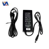 Chargeur UE 42V 2A avec connecteur DC5.5x2.1CE pour Vélo Électrique Ouxi V8 Mini/QMV20 Mini, Pièces Détachées pour Vélo Électrique Fat Bike
