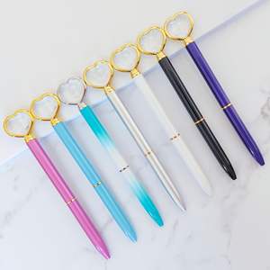 Creative New Design Metal Dia Heart Top <b>Pens</b> Customized for Wedding Gifts - Product Image 5