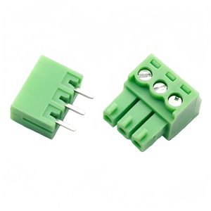 <span class=keywords><strong>3</strong></span>.81 mét Pitch 3pins Plug-in khối thiết bị đầu cuối 15edgr góc bên phải Nam Đồng nối Nylon nhà ở <span class=keywords><strong>3</strong></span>.81 pluggable - Product Image 3