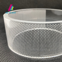Service de découpe sur mesure de panneaux guides de lumière LED flexibles en acrylique PMMA de 3 mm à 10 mm